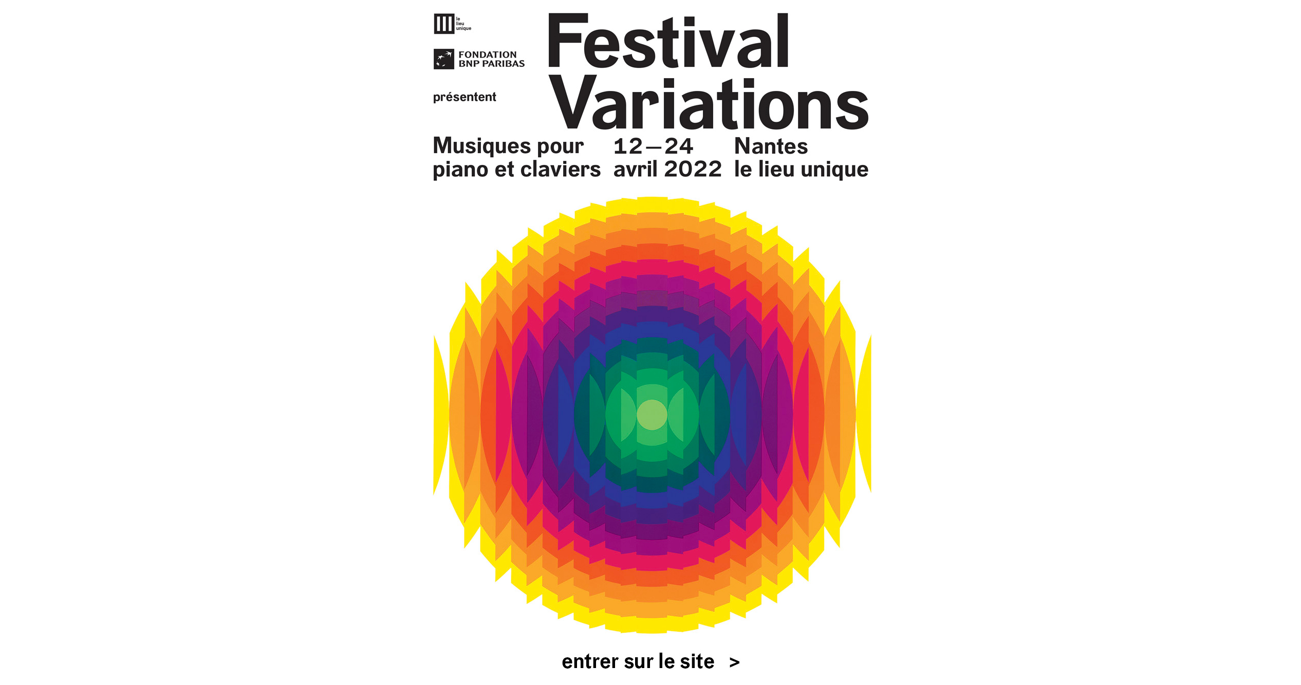 FESTIVAL VARIATIONS : LE PROGRAMME