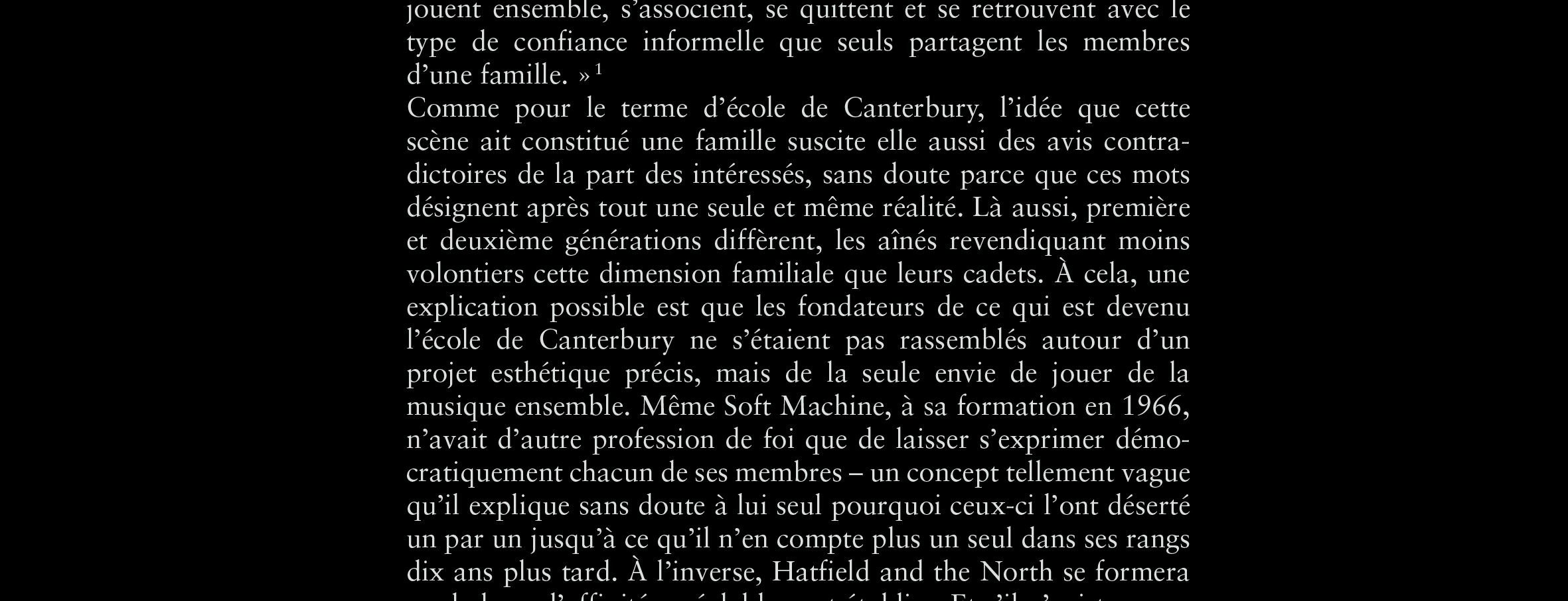 Photo de CONFÉRENCE « L’ÉCOLE DE CANTERBURY »