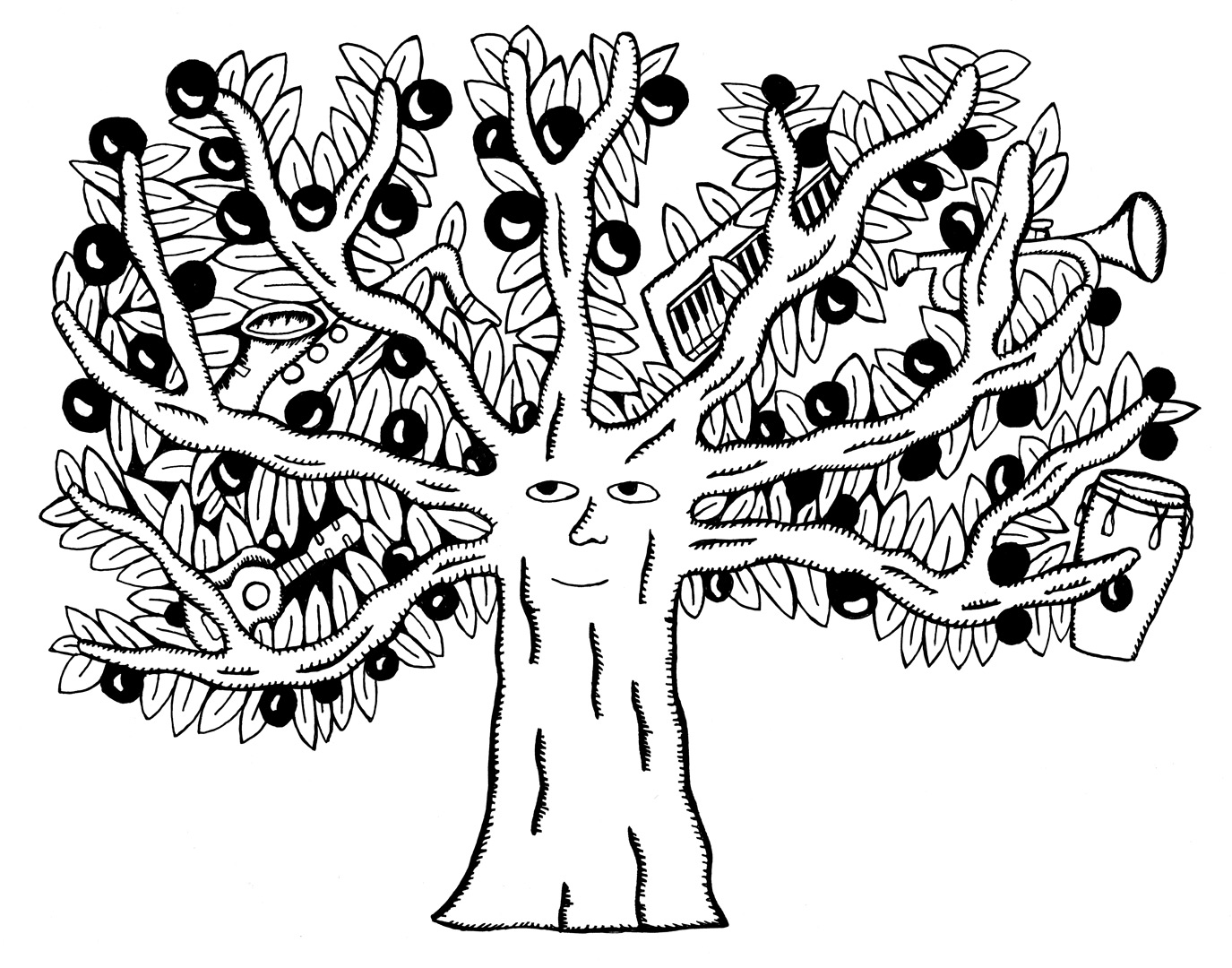 Photo de PANNONICA SOUS LES POMMIERS